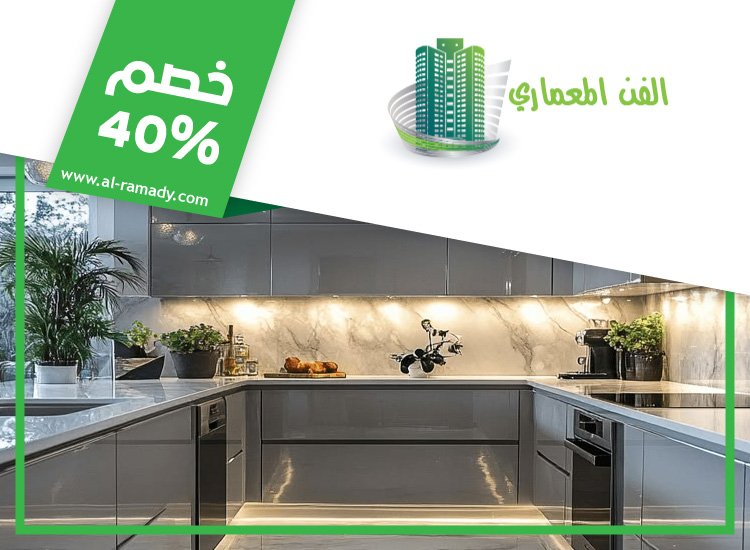 تفصيل وتركيب مطابخ في دبي 0547566014 | خصم 40% الفن المعماري